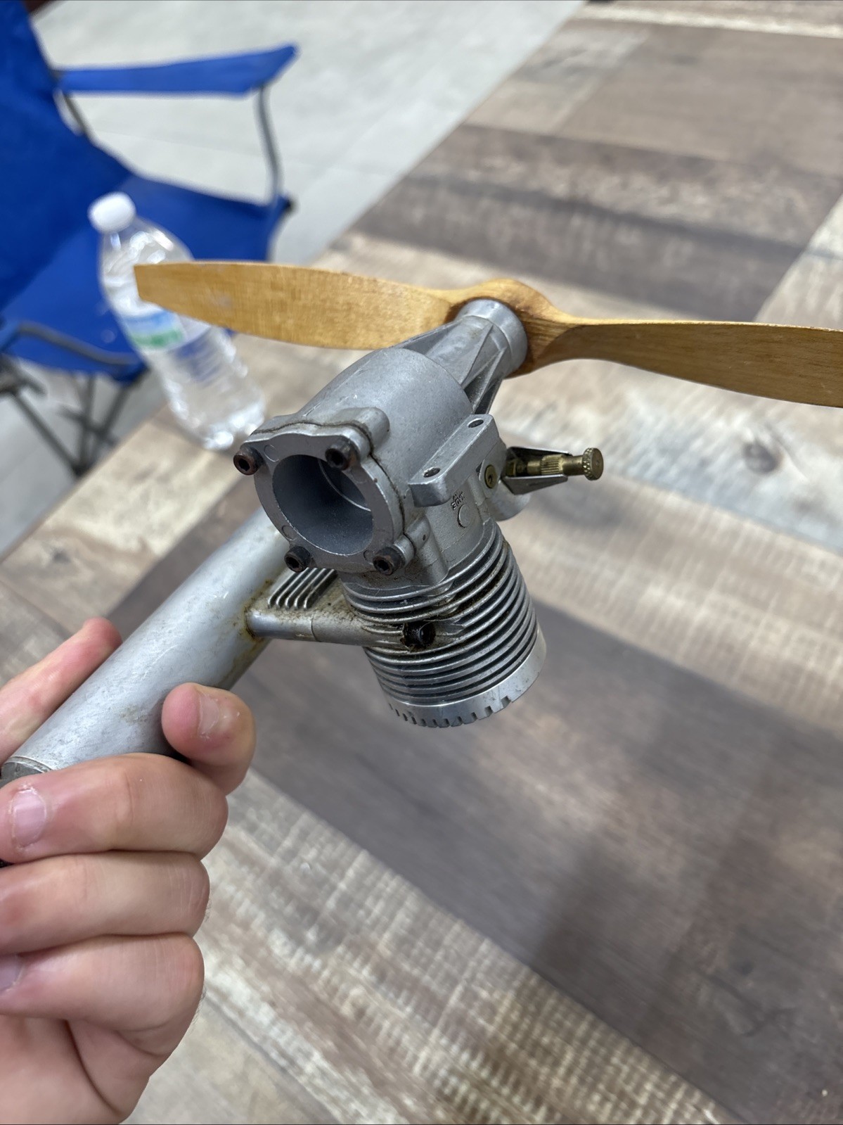 Large K&B KB 61 Model Plane Gas Motor Engine