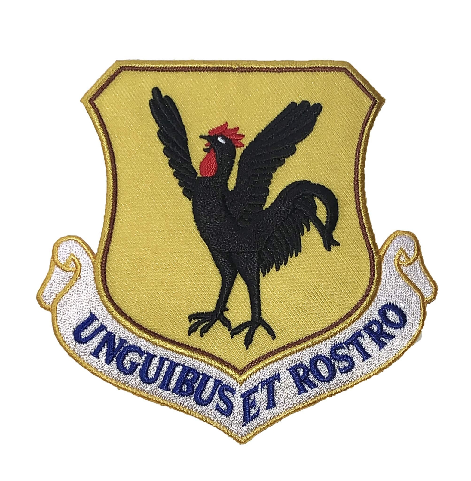 18th Wing Unguibus Et Rostro  Patch – Plastic Backing