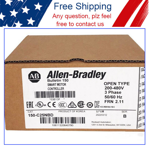 NEW IN BOX 150-C25NBD NEW PLC SMC-3 Smart Motor Controller 150C25NBD US