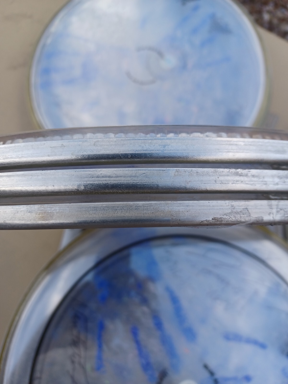 blue man group drum heads