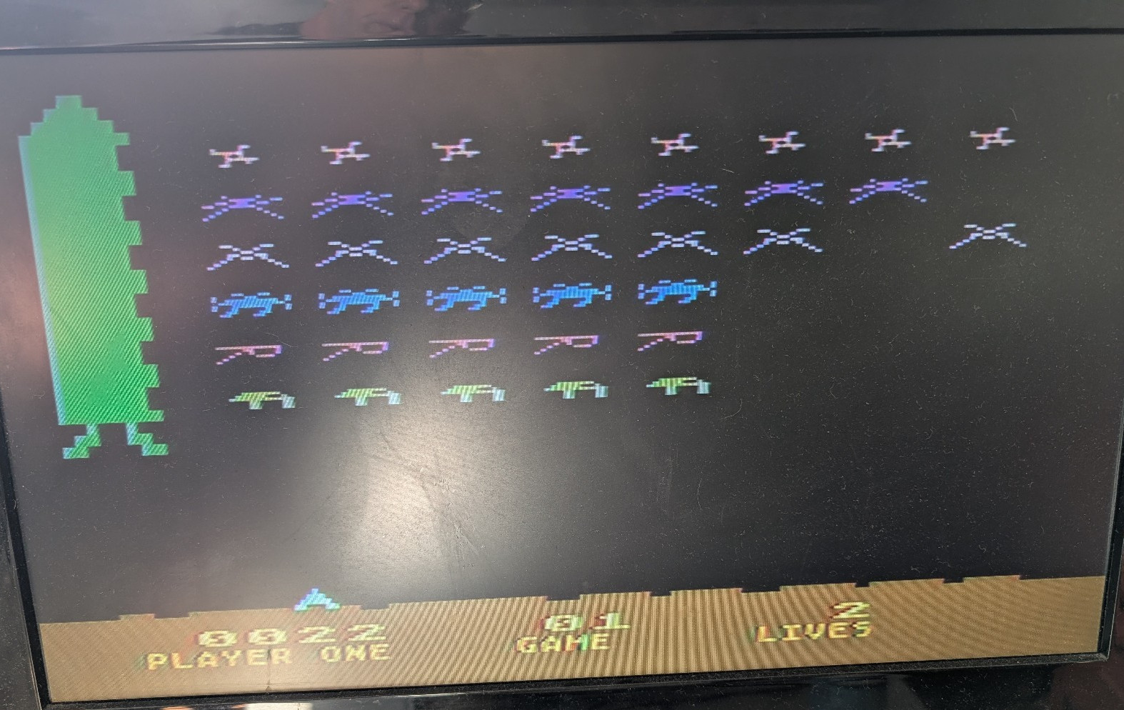 Atari 400/800/XL/XE - Space Invaders with box and instructions