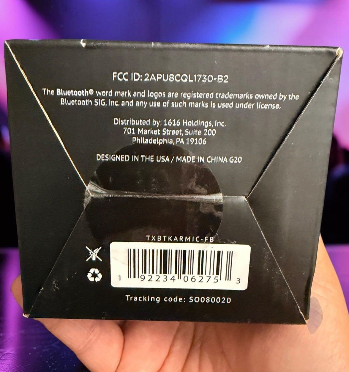 Bluetooth Wireless Karaoke Microphone and Speaker Traxx Unopened Box
