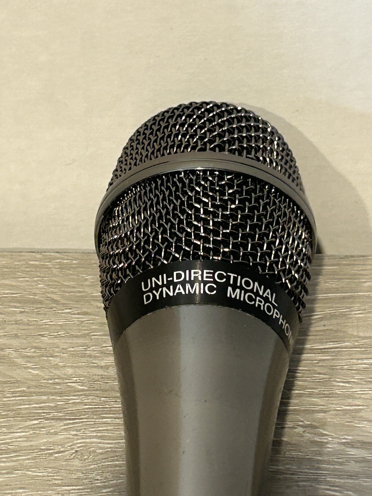 ER MC-123 Dynamic Uni-directional Microphone Black Recording 600 Ohms Tested