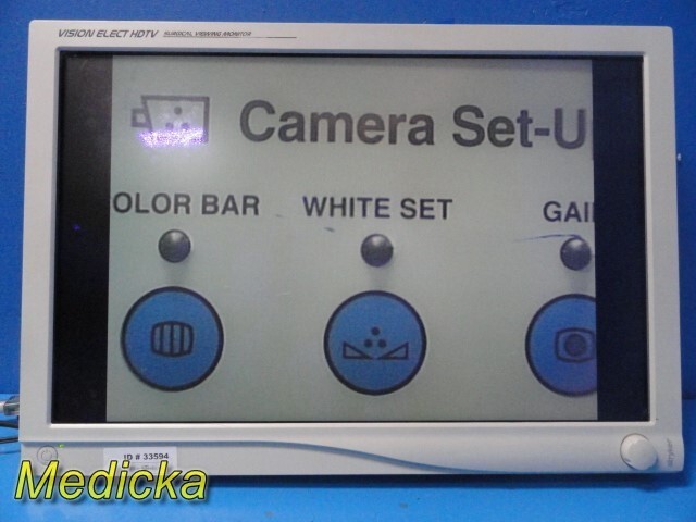 Stryker 26" Vision Elect HDTV Surgical Monitor Ref 240-030-960 W/ PSU ~ 33594