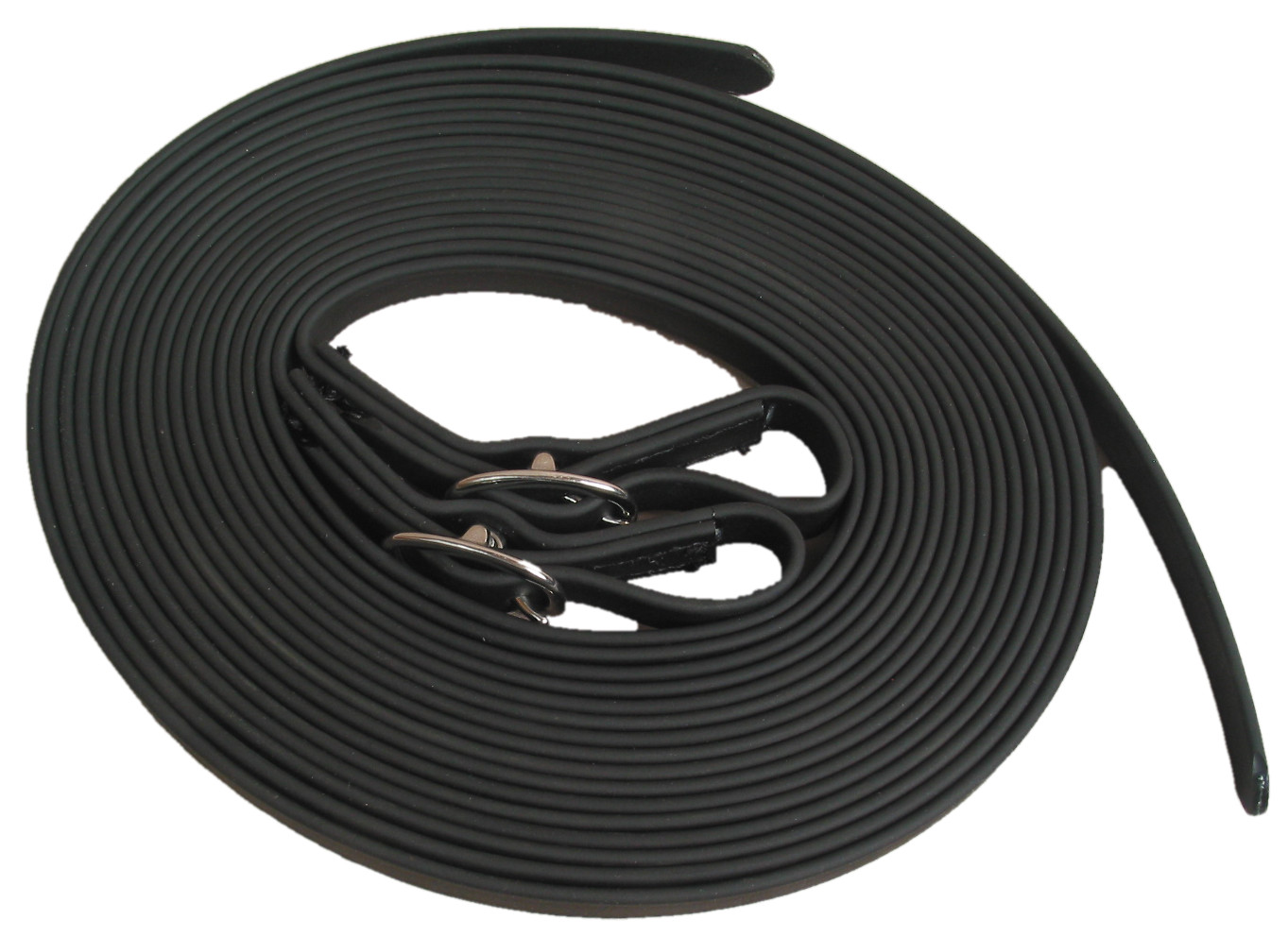 Single Horse Driving Lines 5/8" Wide Black Beta