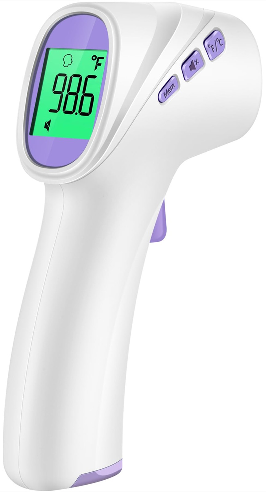 No Touch Digital Thermometer for Adults and Kids - Forehead Use