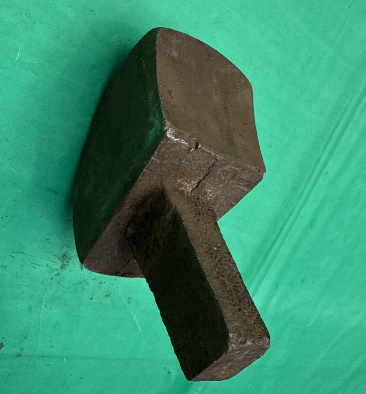 CUPPING/CURVED HALF-MOON. STAKE ANVIL HARDY TOOL Blacksmith Tool 3/4” Shank
