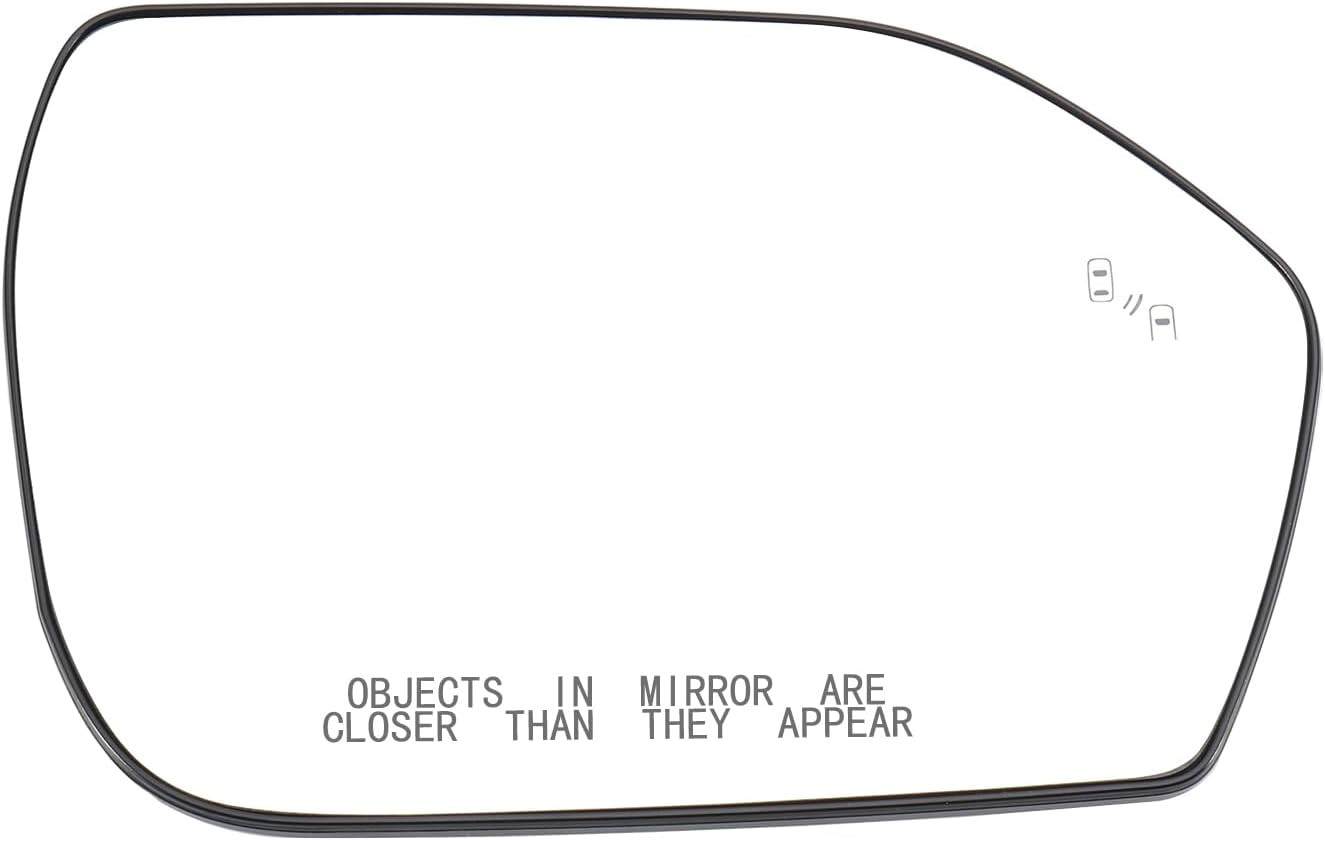 Passenger Mirror BSD Heated for Ford Explorer 2020 2021 2022 2023 2024 2025 2026