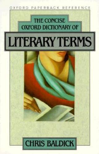 The Concise Oxford Dictionary of Literary Terms (Oxford Paperback Ref - GOOD