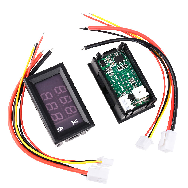 DC 0-100V 1A 10A 50A 100A Digital Voltmeter Ammeter LED Display Amp Volt Meter