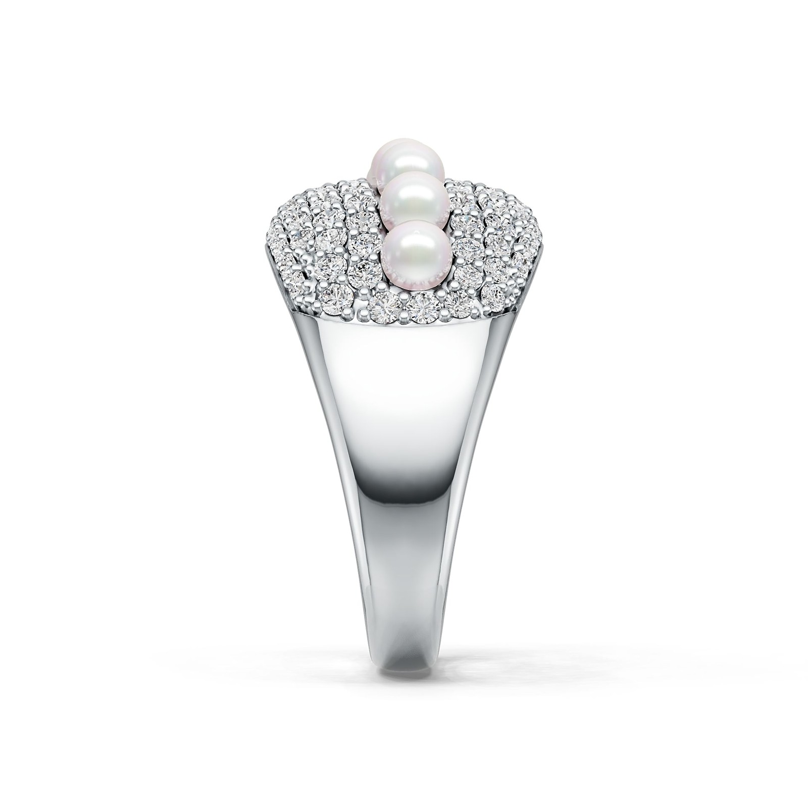 Sterling Silver Semi Mount Ring Setting Round RD 3x3mm