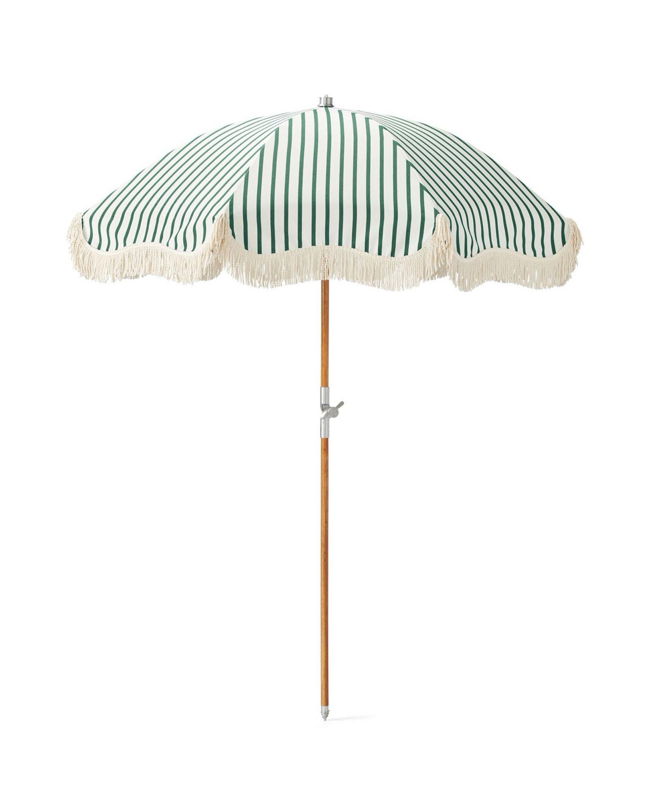 Serena & Lily Beach Umbrella-Botanical Green