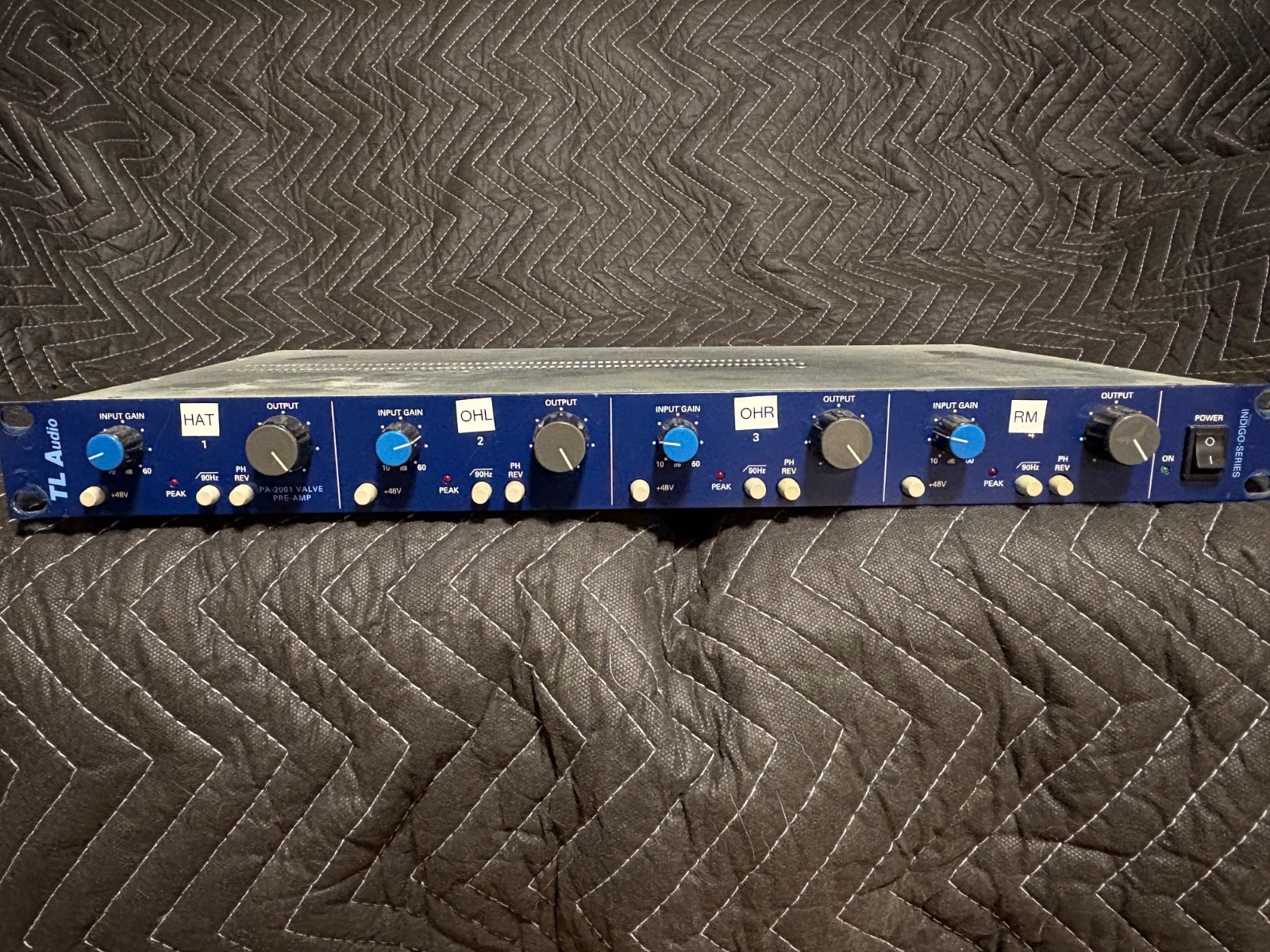 TL Audio PA2001 Valve Pre-Amp-4- Channel