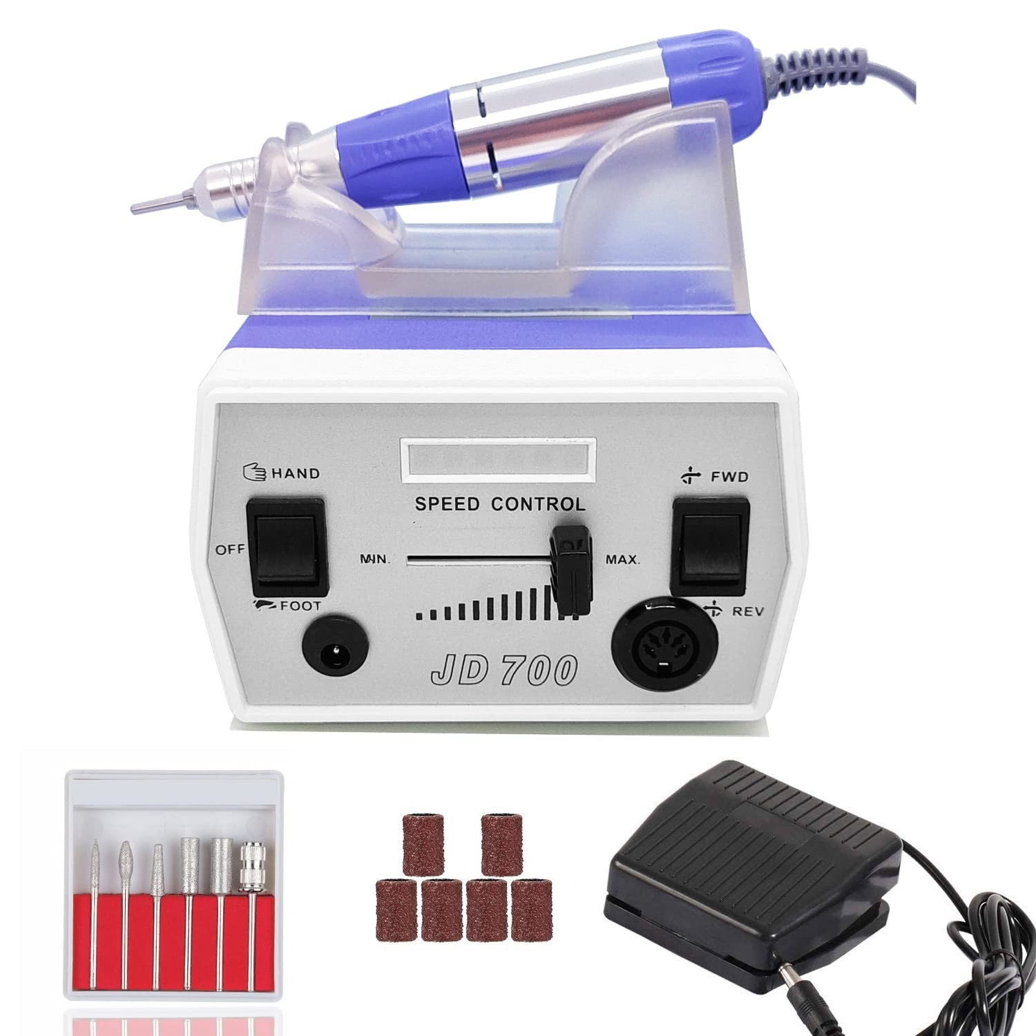 Upgraded Nail Drill Electric Nail File, JD700 Nail Drills for Acrylic Nails P