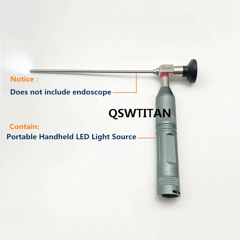 Portable Handheld LED High Brightness Water-proof Endoscope Cold Light Source