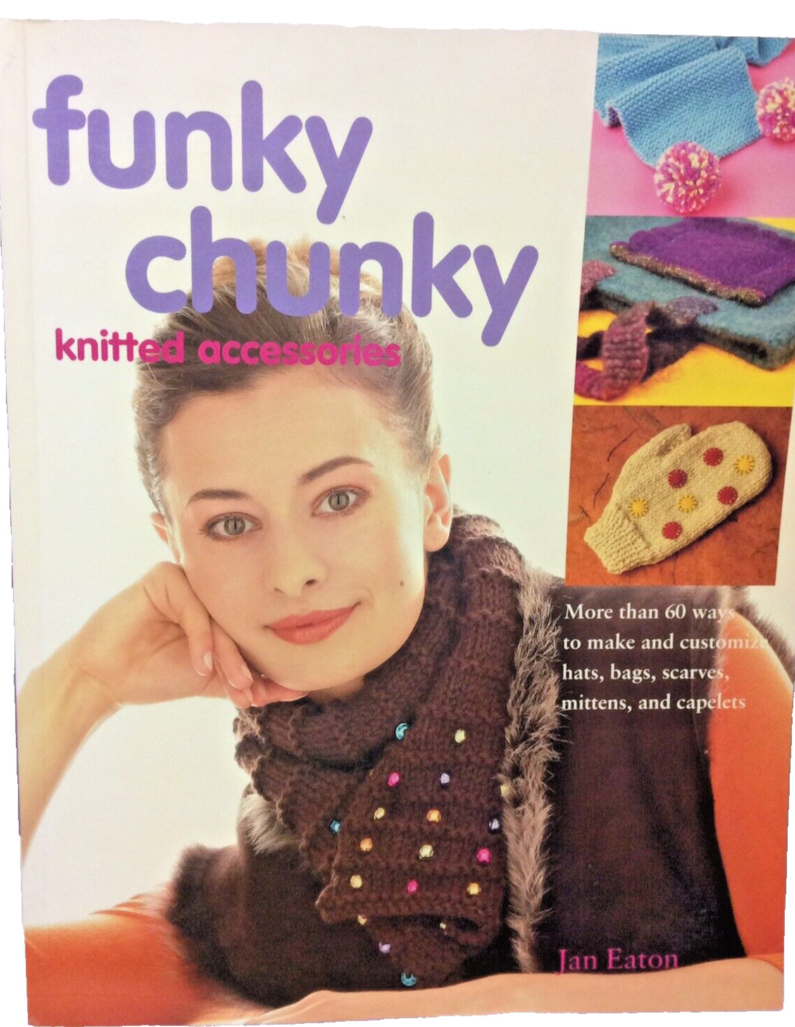 Liquidation Sale.   Funky Chunky Knitted Accessories Soft Cover Book