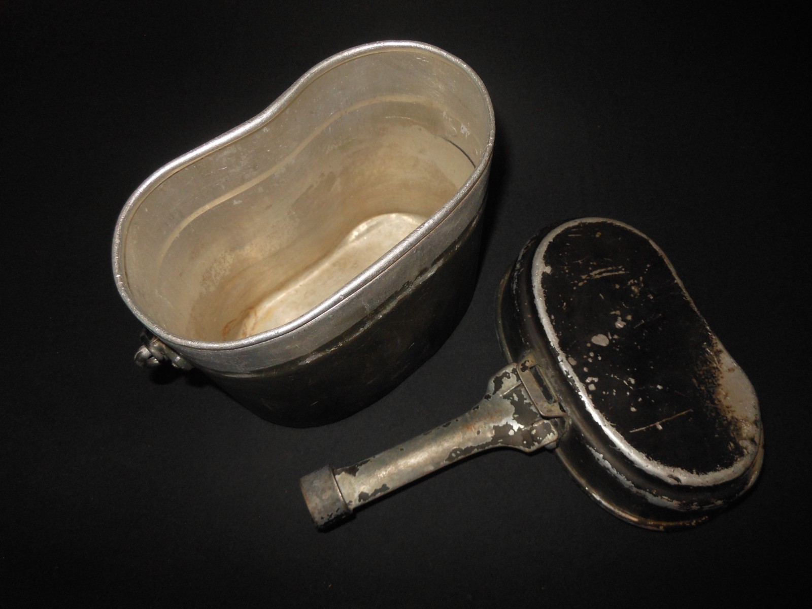 WW2 German Wehrmacht Kochgeschirr M1931 – FIELD MESS KIT – NICE!
