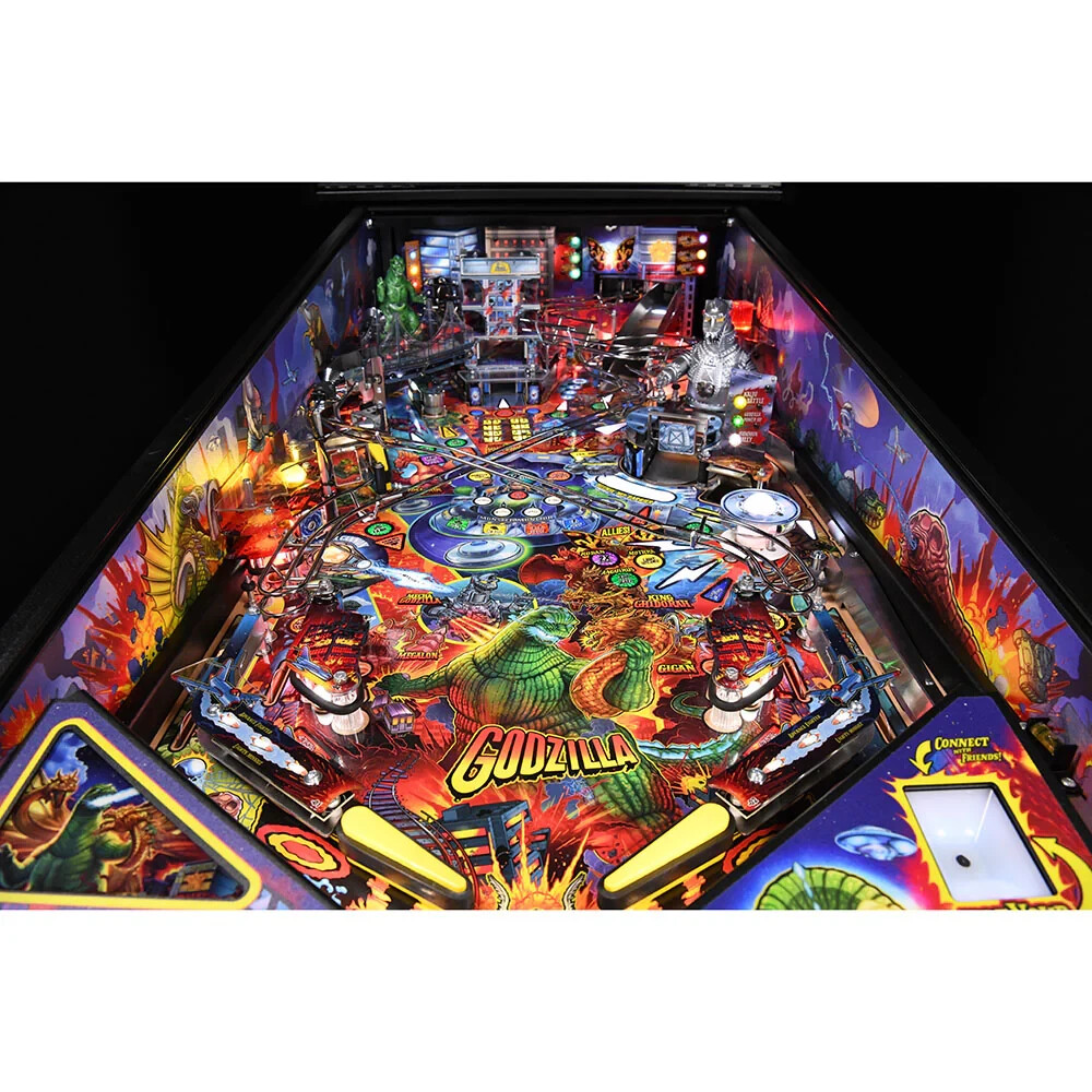 Godzilla Official Stern Inside Art Blades Pinball Machine  Panel Artblades