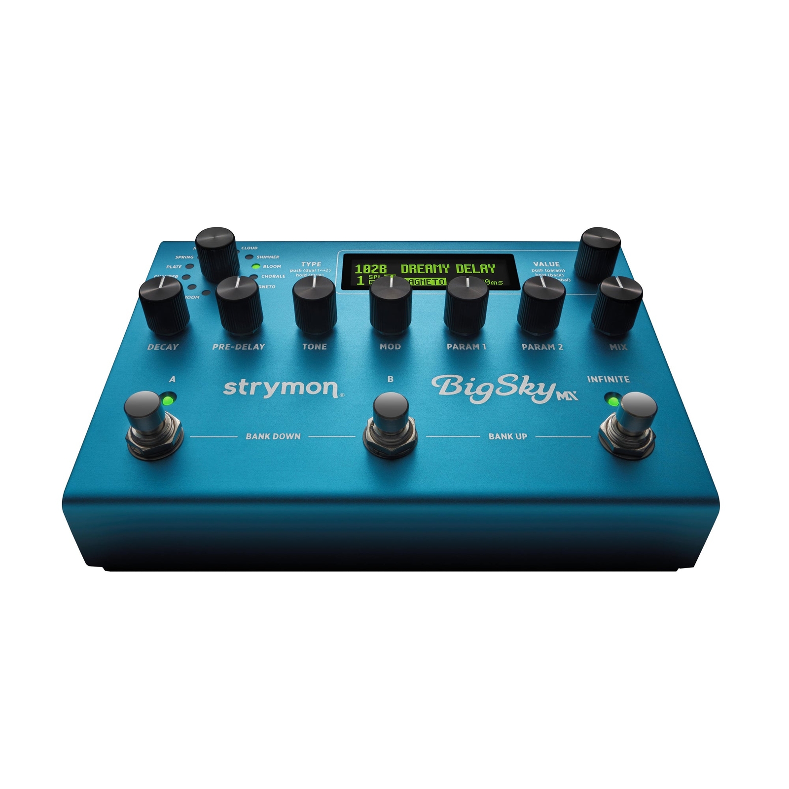 Strymon BigSky MX Reverb Workstation Pedal