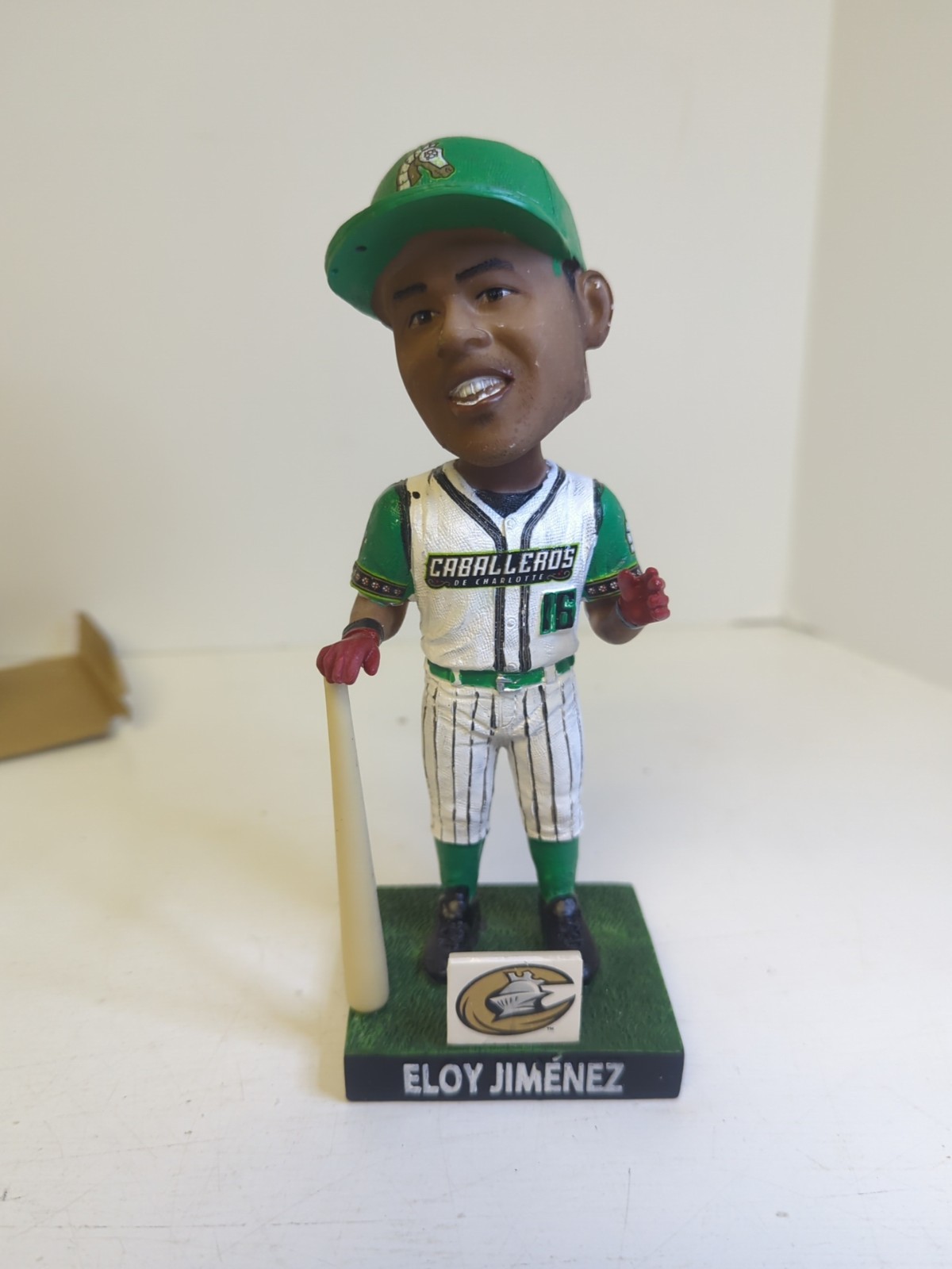 Charlotte Knights Eloy Jimenez Copa Bobblehead Cabballeros De Charlotte