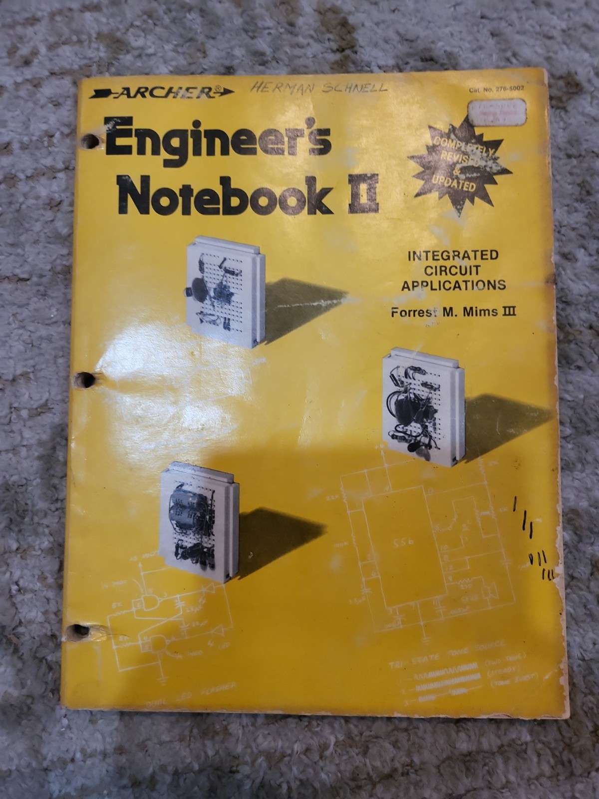 Archer Engineer's Notebook II Integrated Circuit Application 1982 1st ed 2 Print