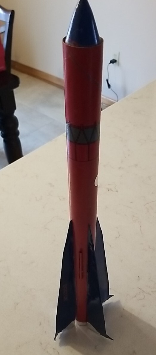 Estes Boctok CCCP Model Rocket Complete