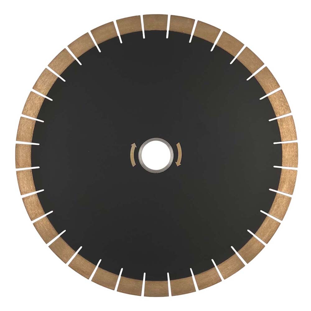 Diamond Bridge Saw Blades for Stone, Wet Only, 60/50 Arbor