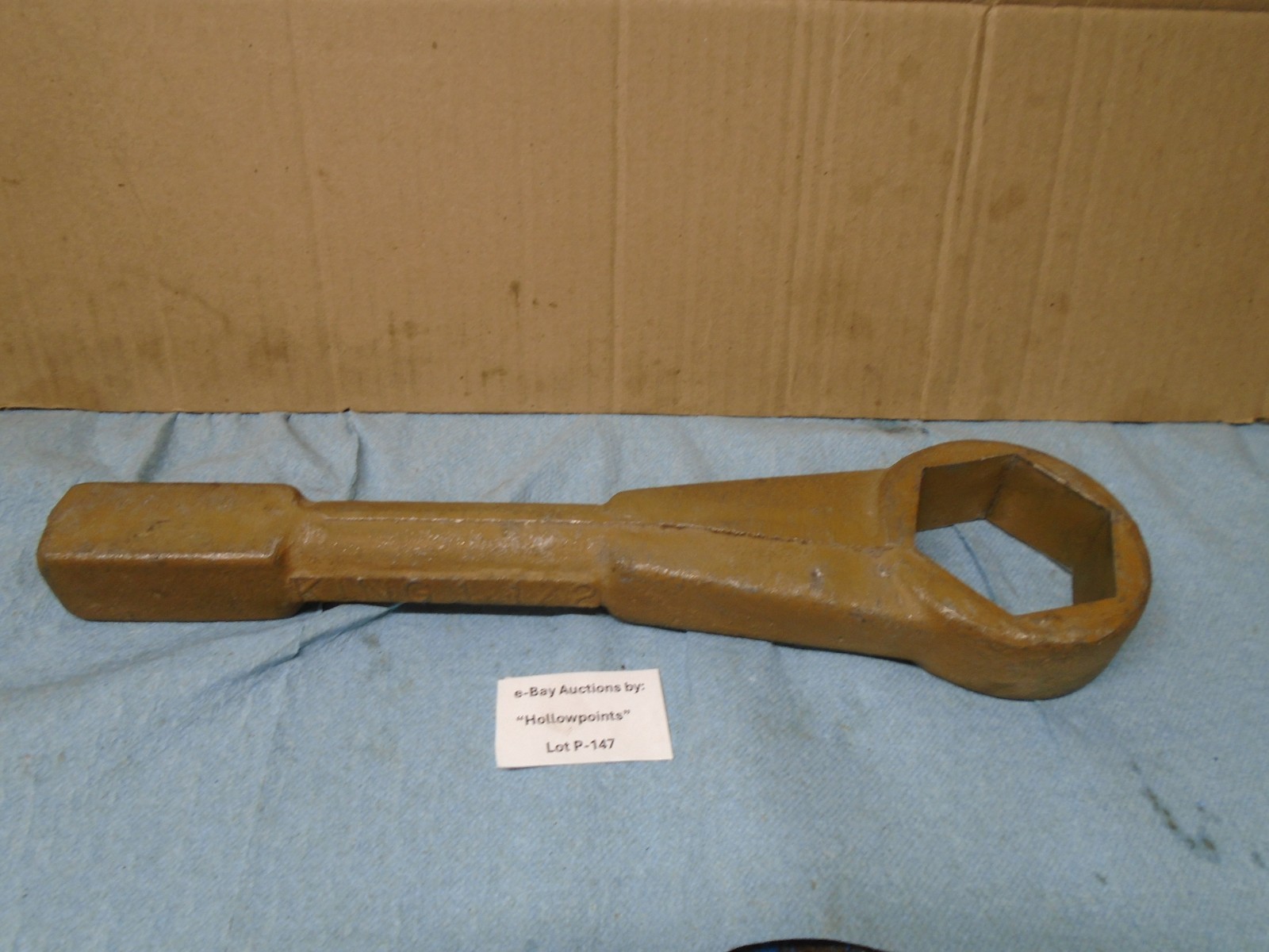 King  BW7150  Striking 2-3/8" Slugging Wrench 1-1/2 USS 6Pt Str. Handle P147