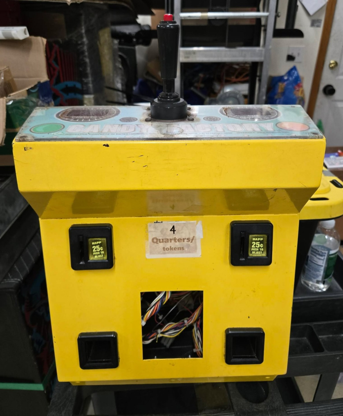 Ice Crane claw machine candy factory Complete working control panel and wiring B