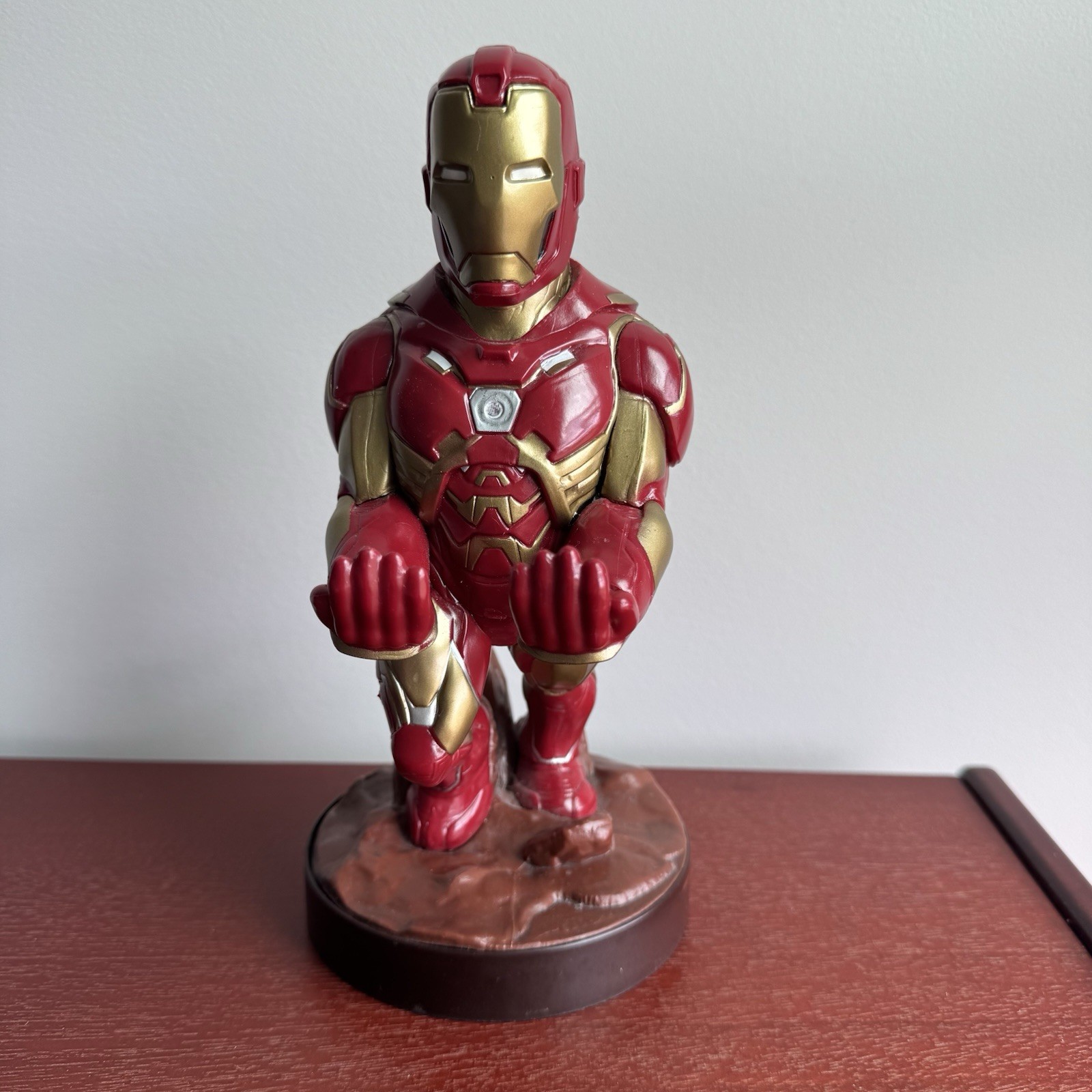Marvel Avengers Iron Man Game Controller, Phone, Wire Holder. Cable Guy