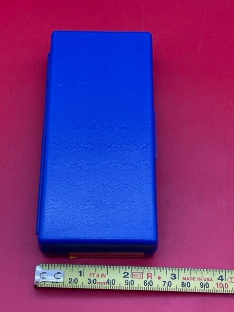 Plastic Case with Foam Insert for 1" Micrometers IN STOCK