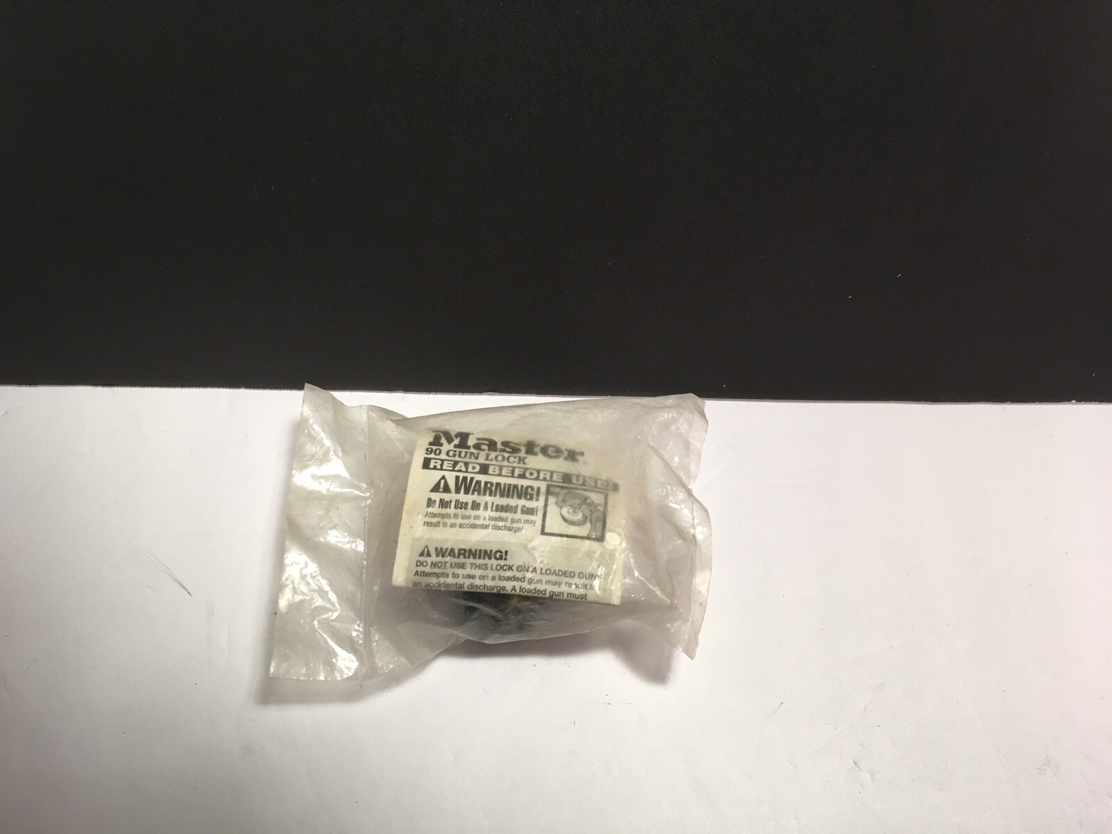 NOS MASTER 90 GUN LOCK Navy Blue 2 Keys