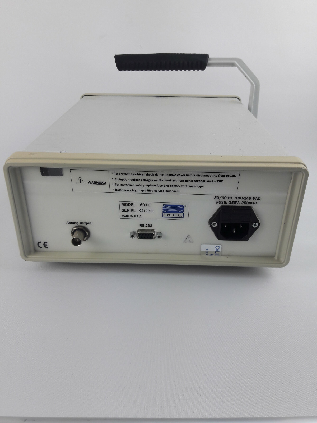 F.W.BELL Sypris Model 6010 Gauss Teslameter