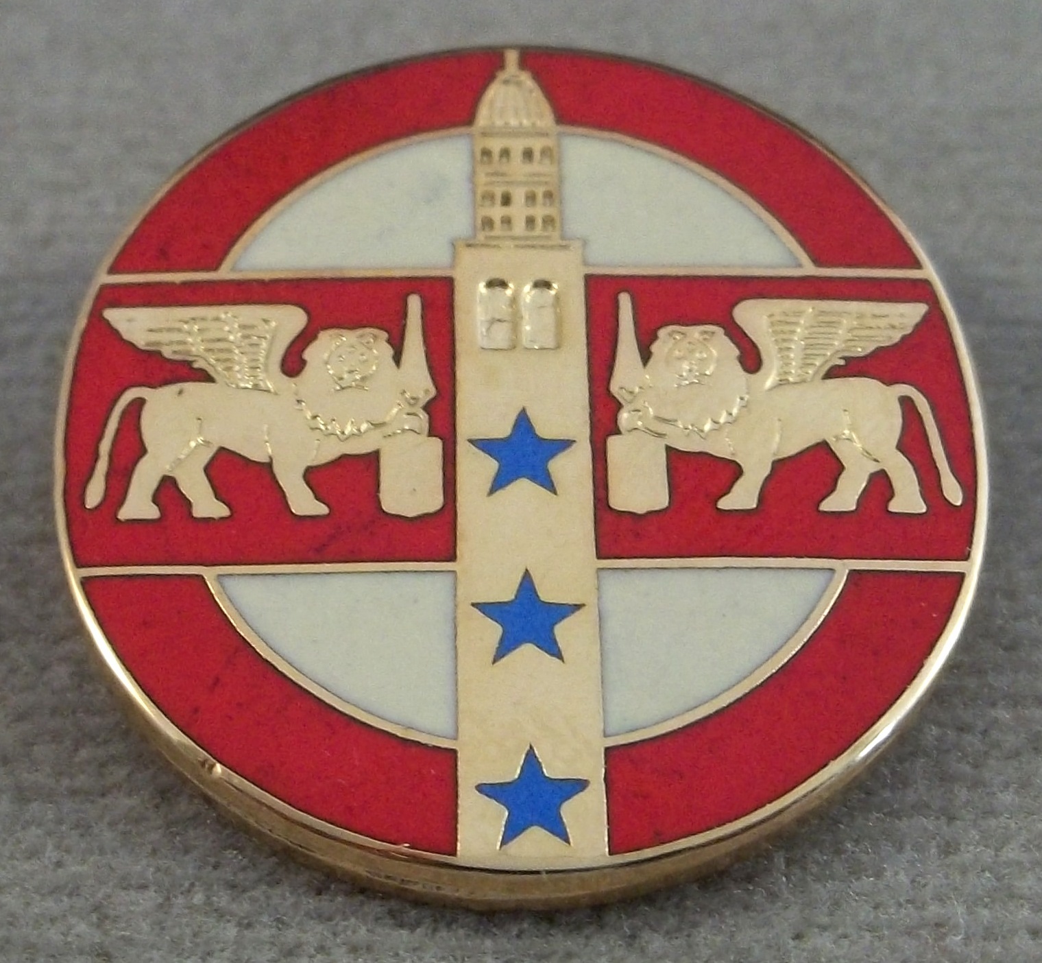 US Army 22nd Support Group Unit Crest Insignia - G - 23
