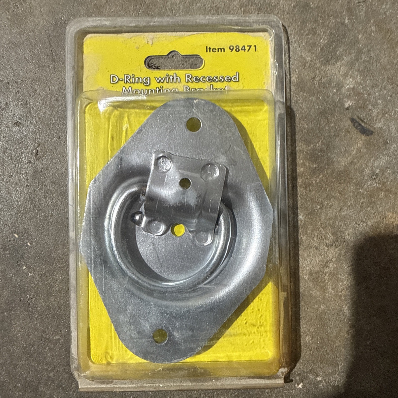 650# Light Weight D-Rings Recessed Flush Utility Trailer cargo
