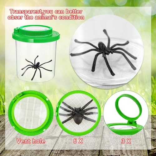 Insects Viewer for Kids, 2PCS Magnifying Insect Box Catcher Kit | InsertBug2Pcs