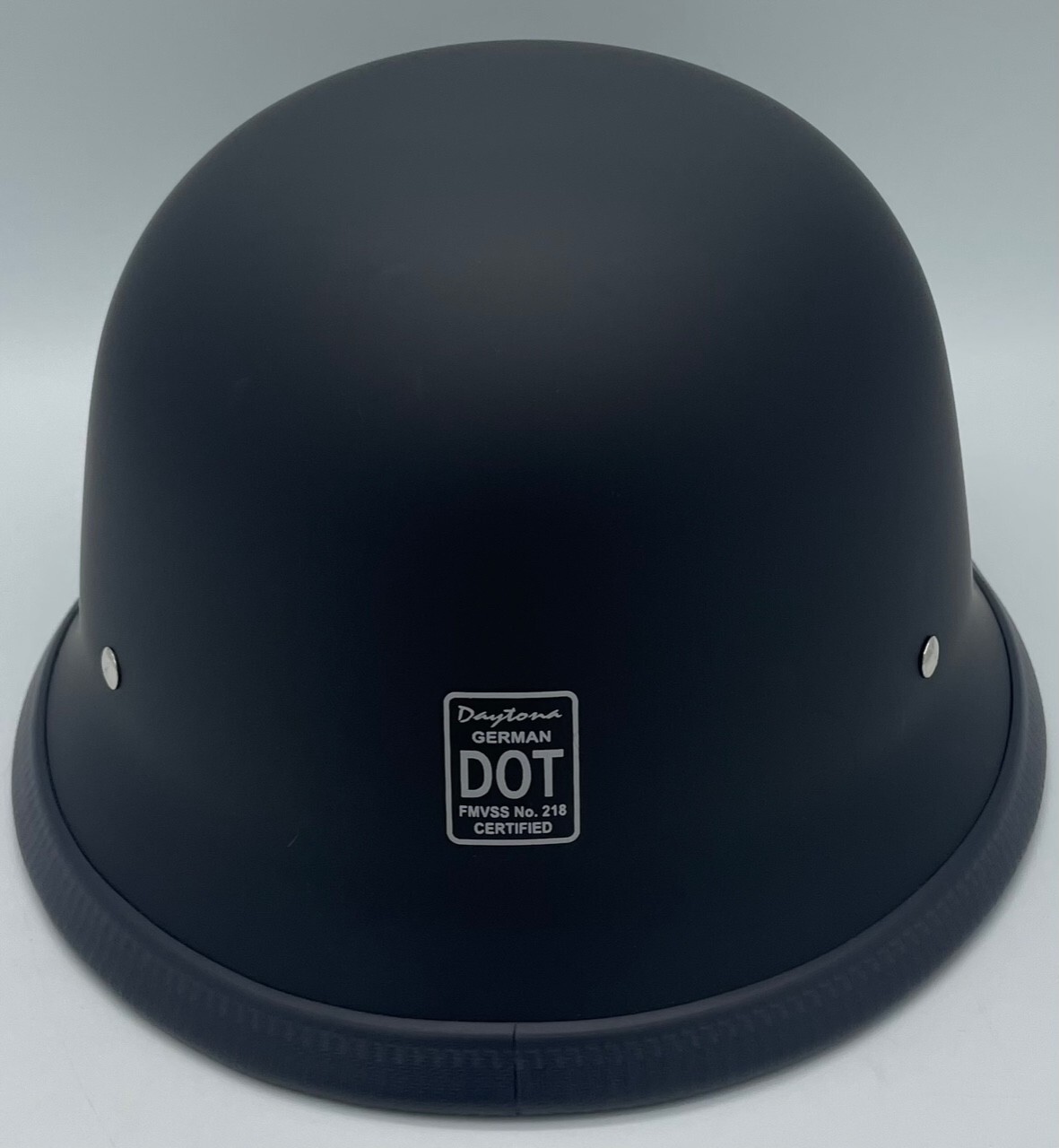 D.OT. German Helmet Quick Release Dull Black Large Open Box