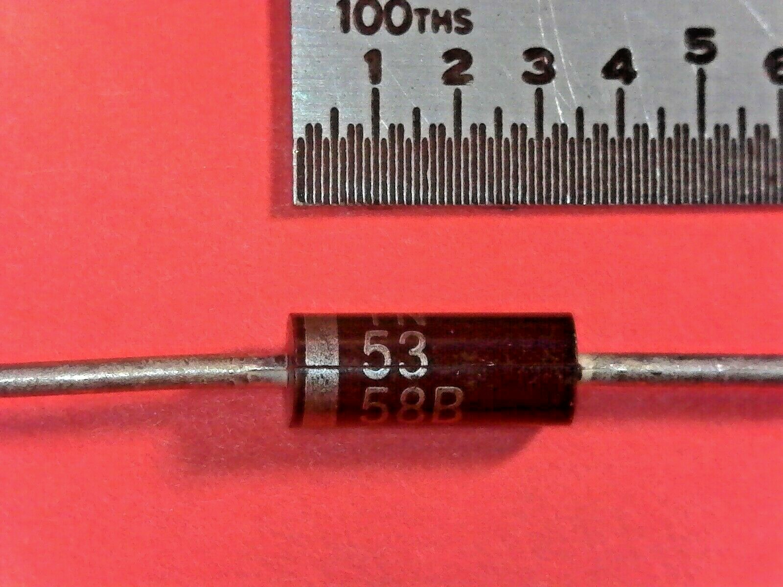 New Vintage Motorola 1N5358B  22V 5% Tol 5W T-18 Axial Leads