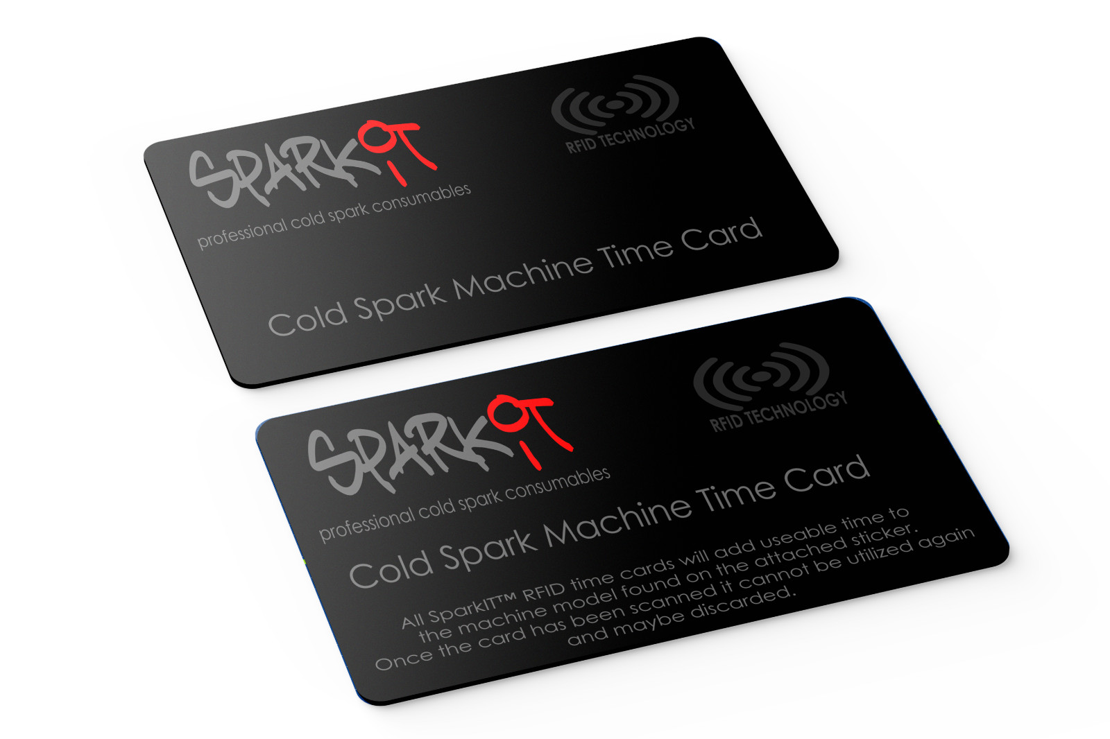 1000g Cold Spark Machine Consumables + RFID Time Cards! SHOWVEN MINI!