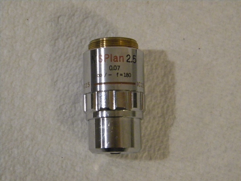 Olympus MSplan IC 2.5x Microscope Objective