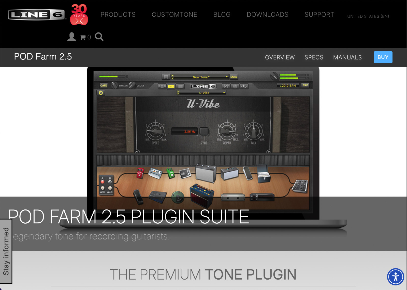 Line 6 Pod Farm 2.5 Platinum Plugin