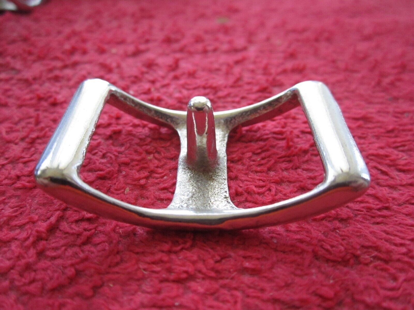 10 VINTAGE NORTH & JUDD - WILCOX CRITTENDEN 3/4" CONWAY BUCKLE, NICKEL, NOS