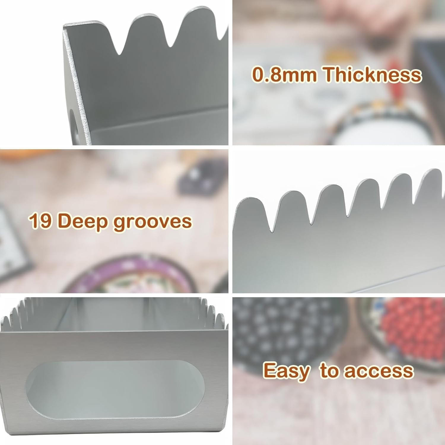 Bead Baking Rack for Polymer Clay Artistry - Lightweight & Stable Design