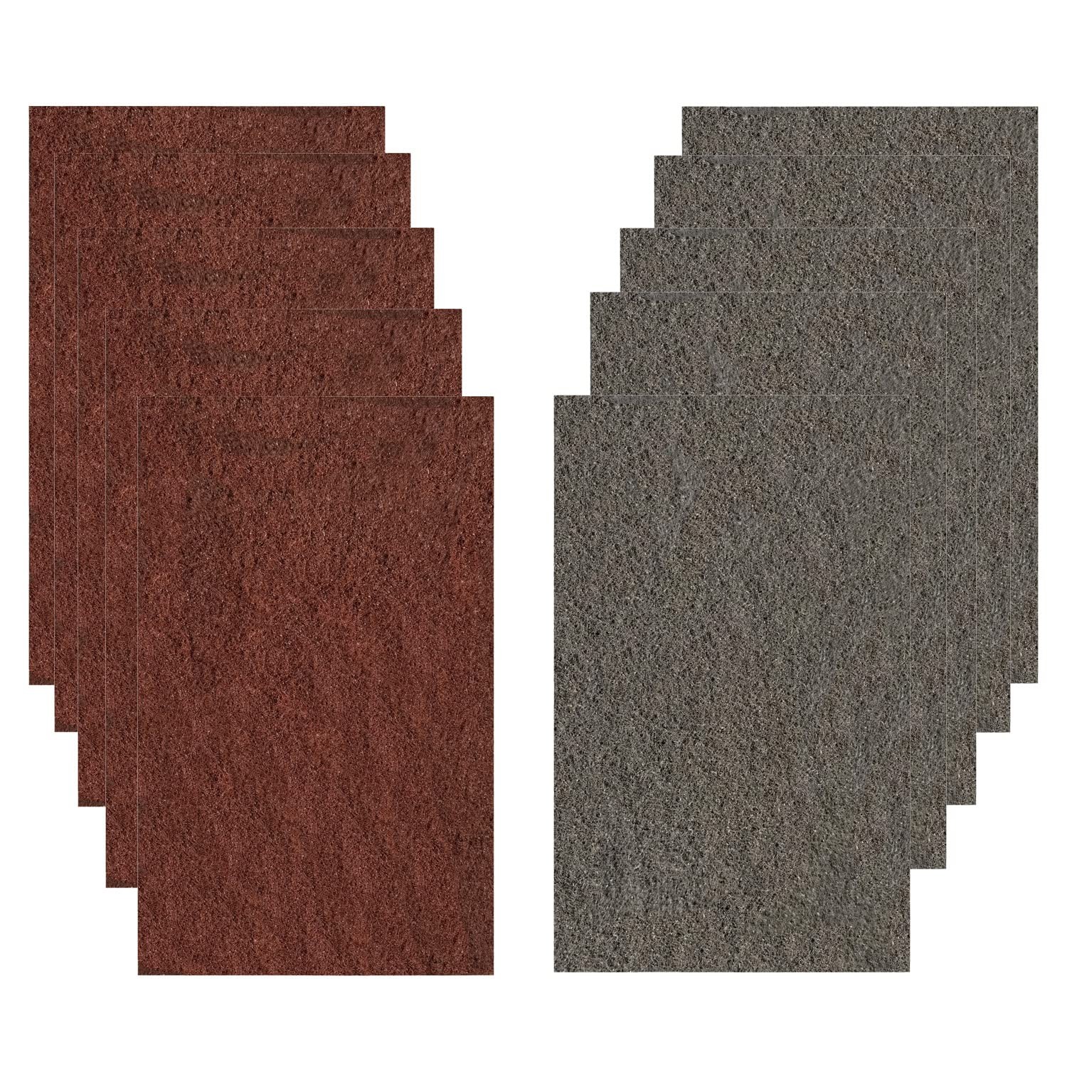 10 Pack 6x9 Inch General Purpose Scuff Pads for Automotive Car Woodworking