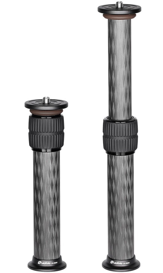 Leofoto DC-222C Carbon Fiber Add-On Center Column, Black, DC-222C