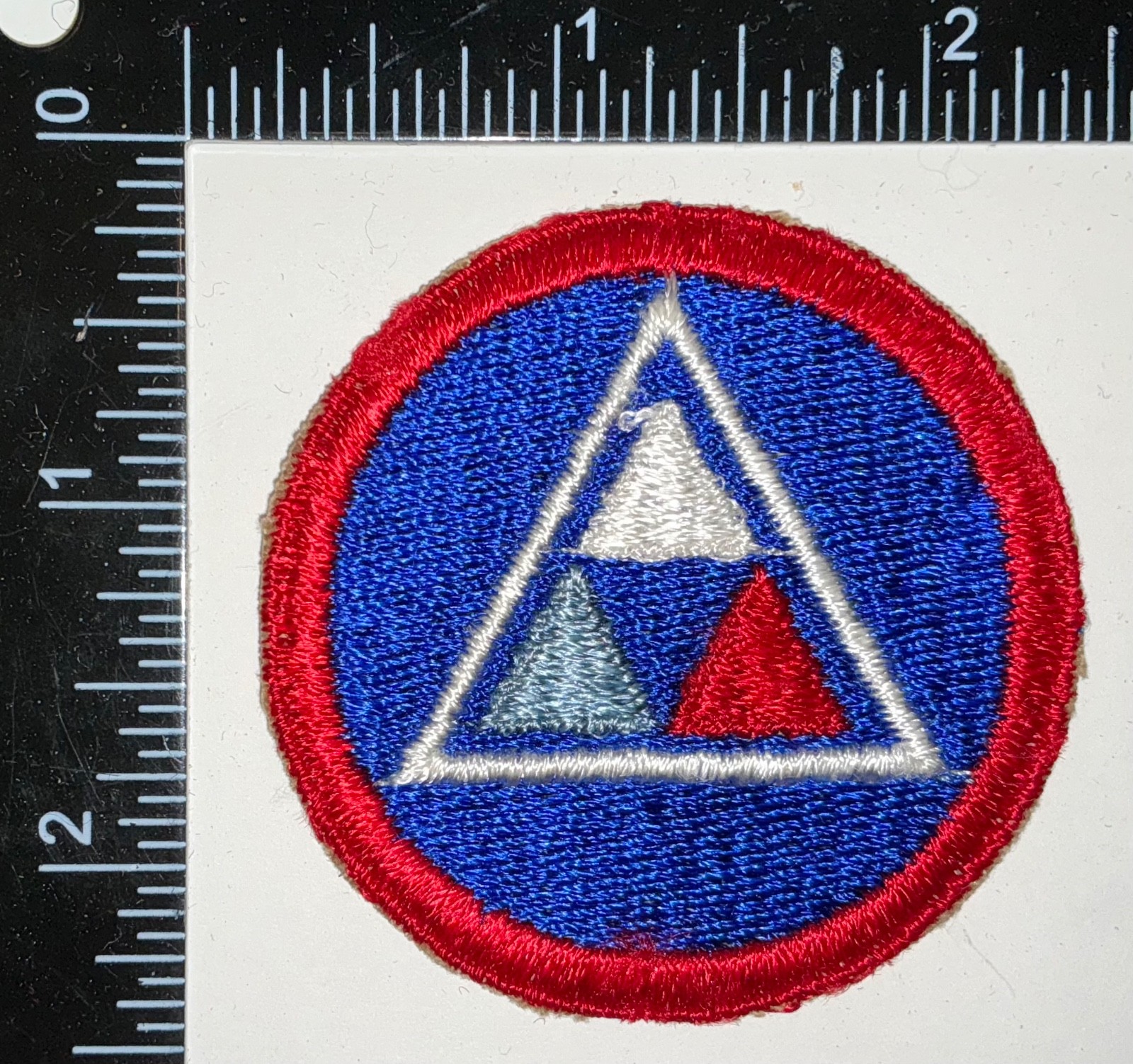 WWII PATCH KING of WWI US Army 39th Infantry Division AEF Patch