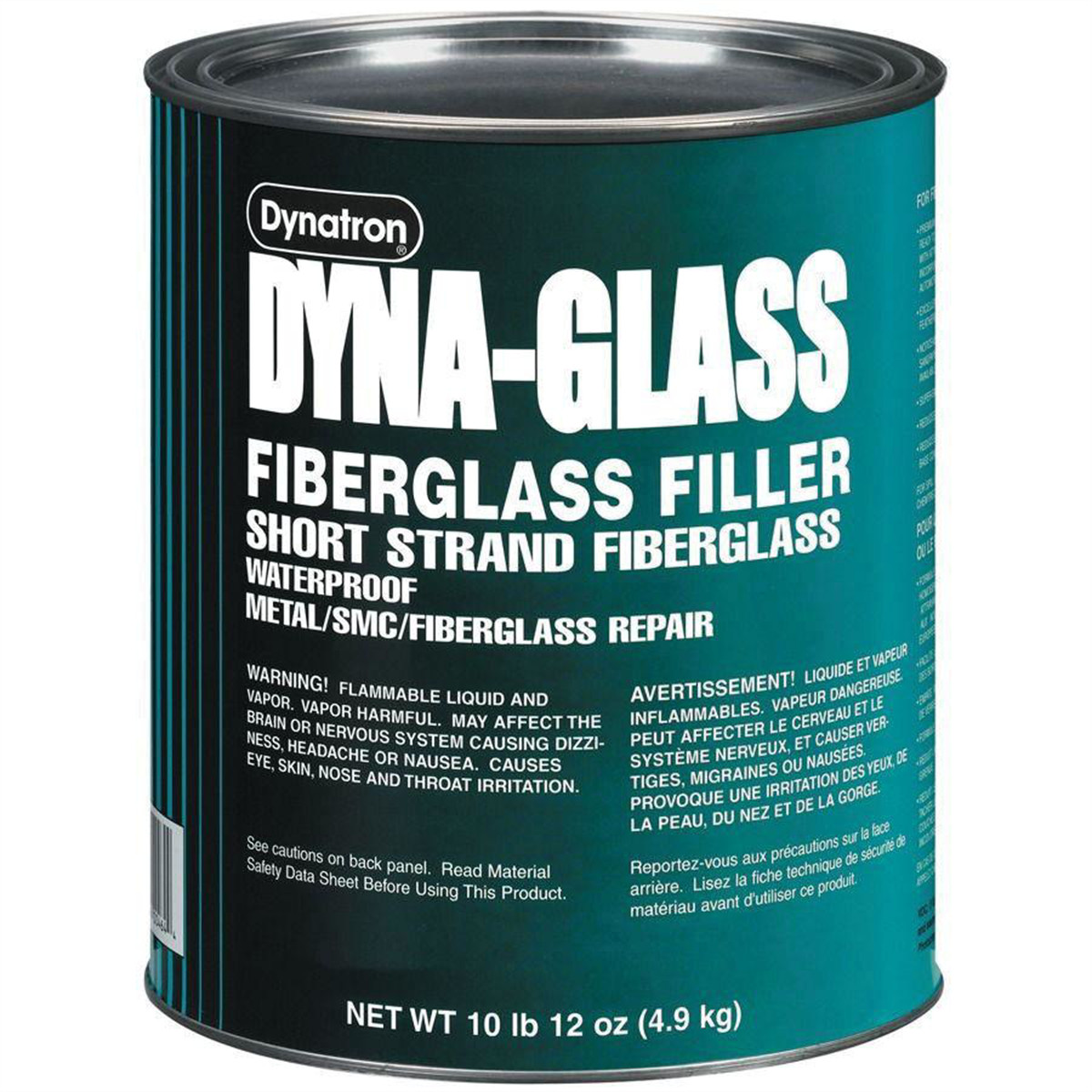 Dynatron Bondo Dyna-Glass 464 Short Strand Fiberglass Reinforced Body Filler, 1