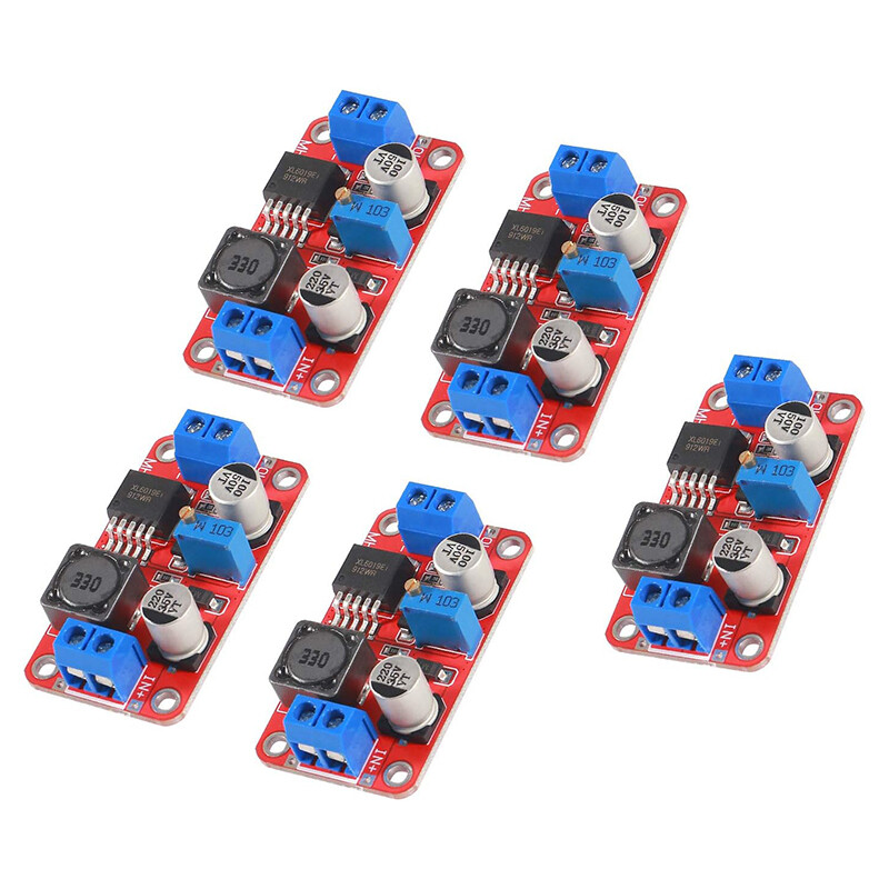 5x XL6019 Boost Converter 5A DC Voltage Step Up Modules Over-Current Protection