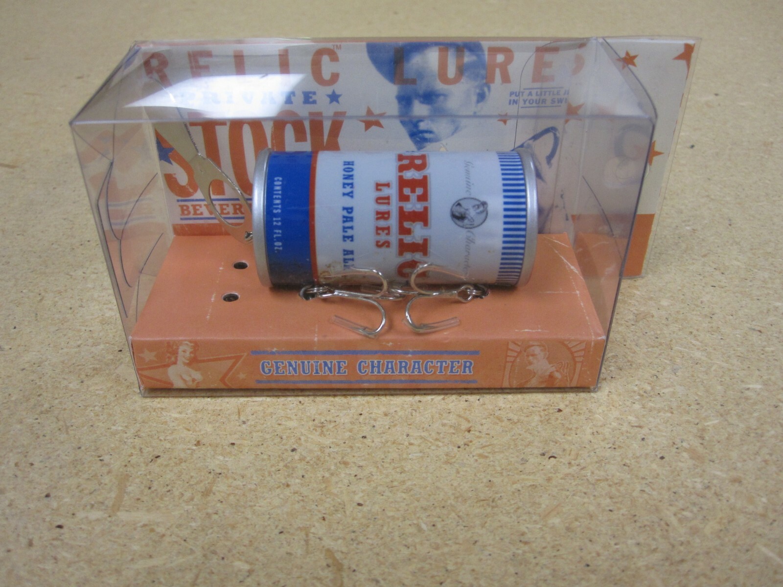 Relic Lures Genuine Character Topwater Fishing Lure Honey Pale Ale Pinup Girl