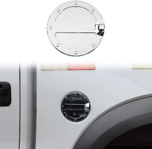 for 2009-2014 F150 Gas Tank Cap Fuel Filler Fuel Tank Cap Petrol Color: Chrome